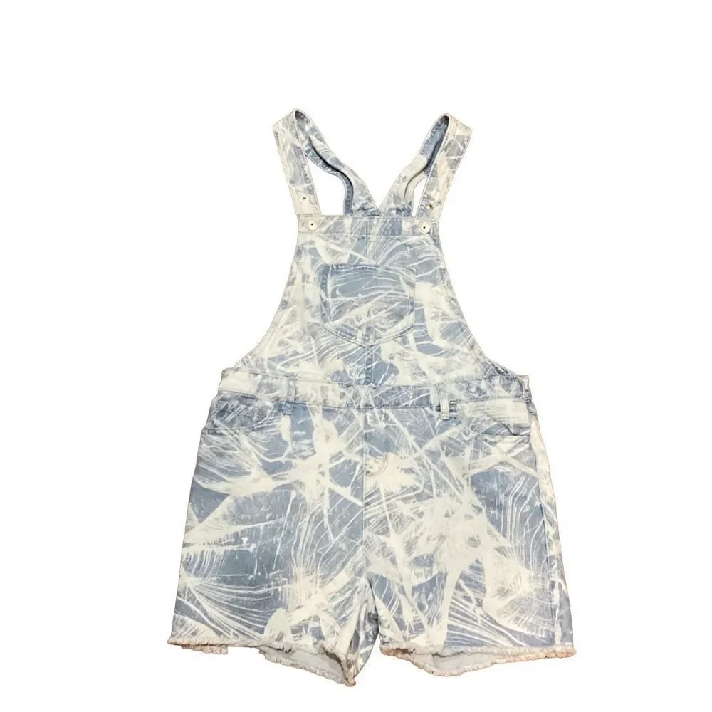 The Children’s Place Denim Short bib Overalls 14 shortall